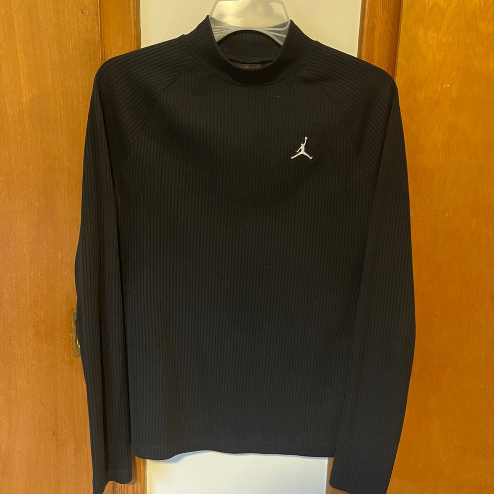 Nike Women’s Jordan Black mock turtleneck